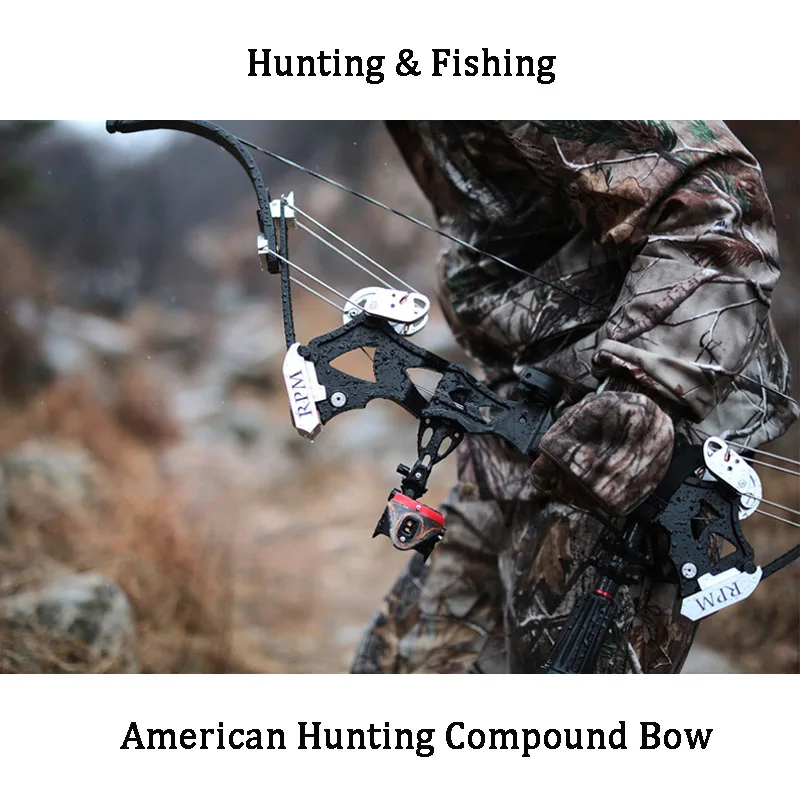 1 Set 30-55lbs Archery America NITRO Hunting Fishing Compound Bow American Gordon Import + Laminated Bow Limbs Shooting Sports