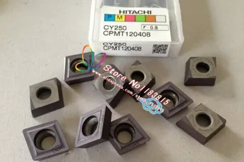 

Free shopping! 10PCS CPMT120408 CY250 lathe cutting tools CNC blade alloy carbide cutting tool carbide inserts