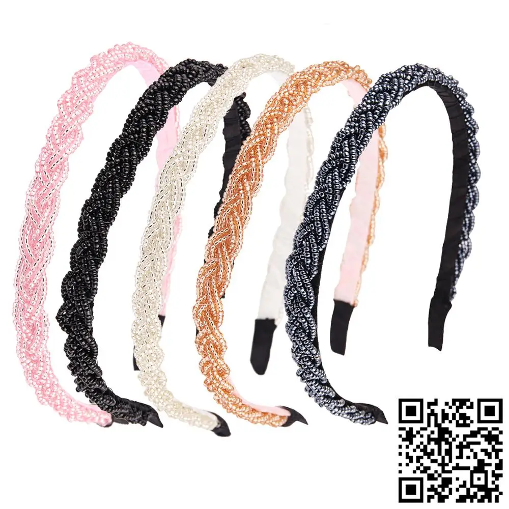 

5pcs Braided Headbands Kids Women Christmas Hairbands Hairwear Headdress Accessories Band Hair Hoop Boho For Baby Girl Headwear