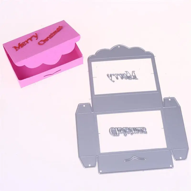 1pset alphabet box embossing