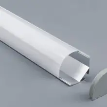 Лидер продаж 40 шт./лот, 2 meters/pcs угловой подвесной светодиодный алюминиевый профиль для Светодиодный полоски