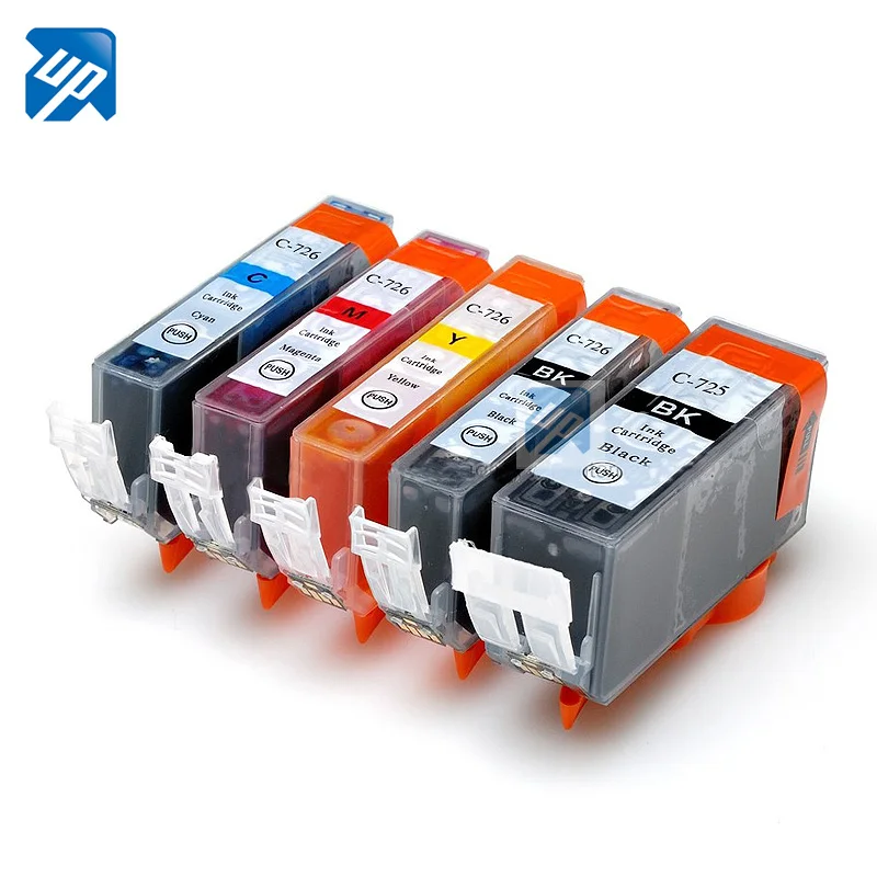 10PK PGI-725 CLI 726 чернильный картридж для Canon IP4870 IP4970 IX6560 MG5170 MG5270 MG5370 MG6170 MG6270 MG8170 MG8270 MX886