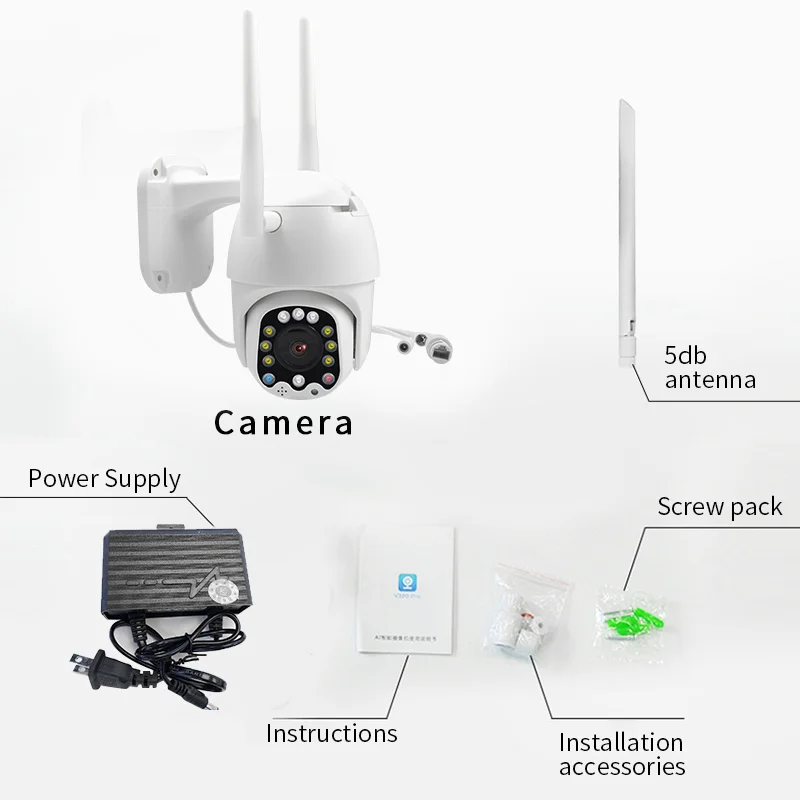 1080P Облачное хранилище беспроводная wifi камера наружная камера наблюдения с датчиком PTZ IP купольная скоростная камера CCTV Камера Безопасности s P2P Camara wifi Внешняя