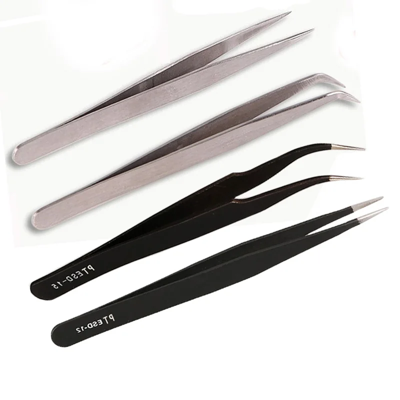 1pc font b Nail b font tools round head stainless steel pointed elbow precision clamping drill
