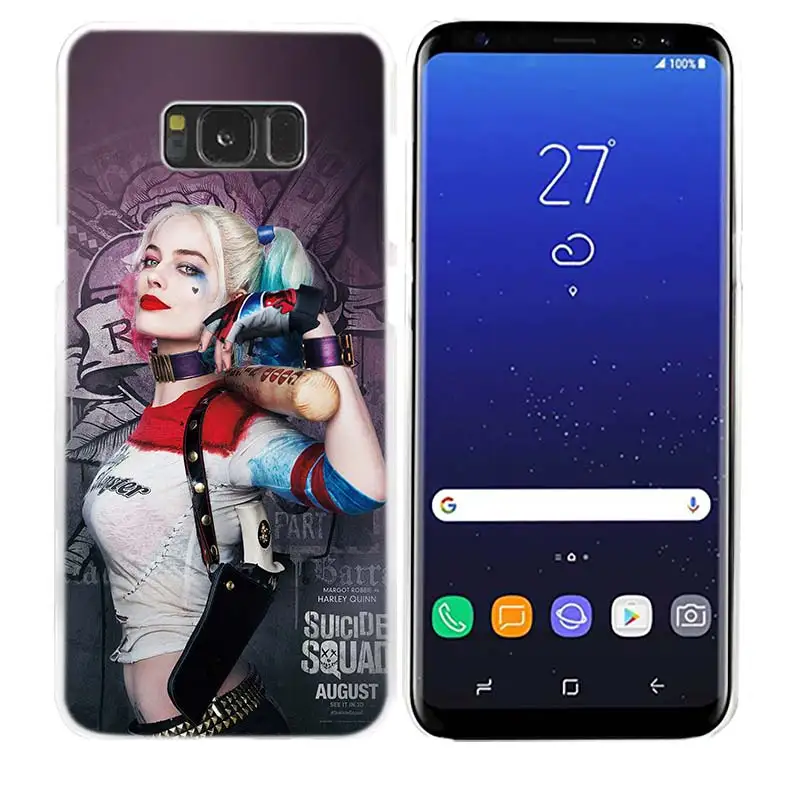 Харли Квинн Отряд Самоубийц для samsung Galaxy Note 8 9 M30 M20 M10 S10 S9 S8 Plus S7 S6 Edge жесткий пластиковый чехол для телефона - Цвет: 06