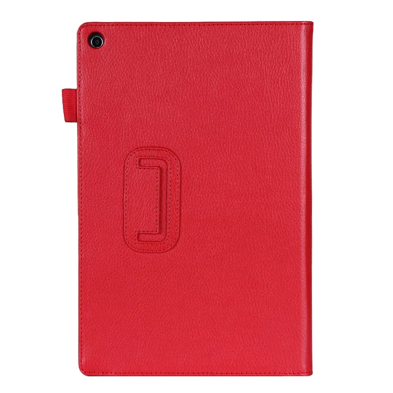 Для sony Xperia Tablet Z Z1 10,1 дюймов планшет из искусственной кожи чехол с подставкой Магнитный чехол-книжка - Цвет: Красный