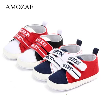 

Spring Autumn Canvas Baby Shoes Fashion Mixed Colors Patchwork First Walker Baby Boys Girls Infant Toddler Soft Sole Kids Shoes