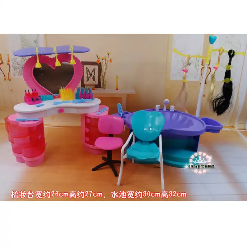 barbie salon diy