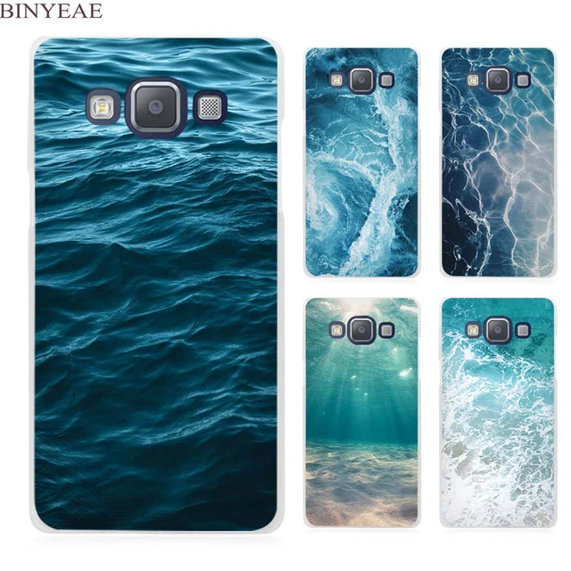 BINYEAE Ocean Water Clear Transparent Cell Phone Case