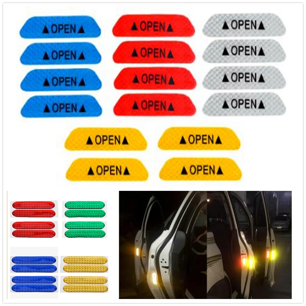Car Door Open Tape Warning Night Sticker for Mercedes Benz F015 B-Class ML63 M-Class Ener-G-Force R Class ML GL G | Автомобили и