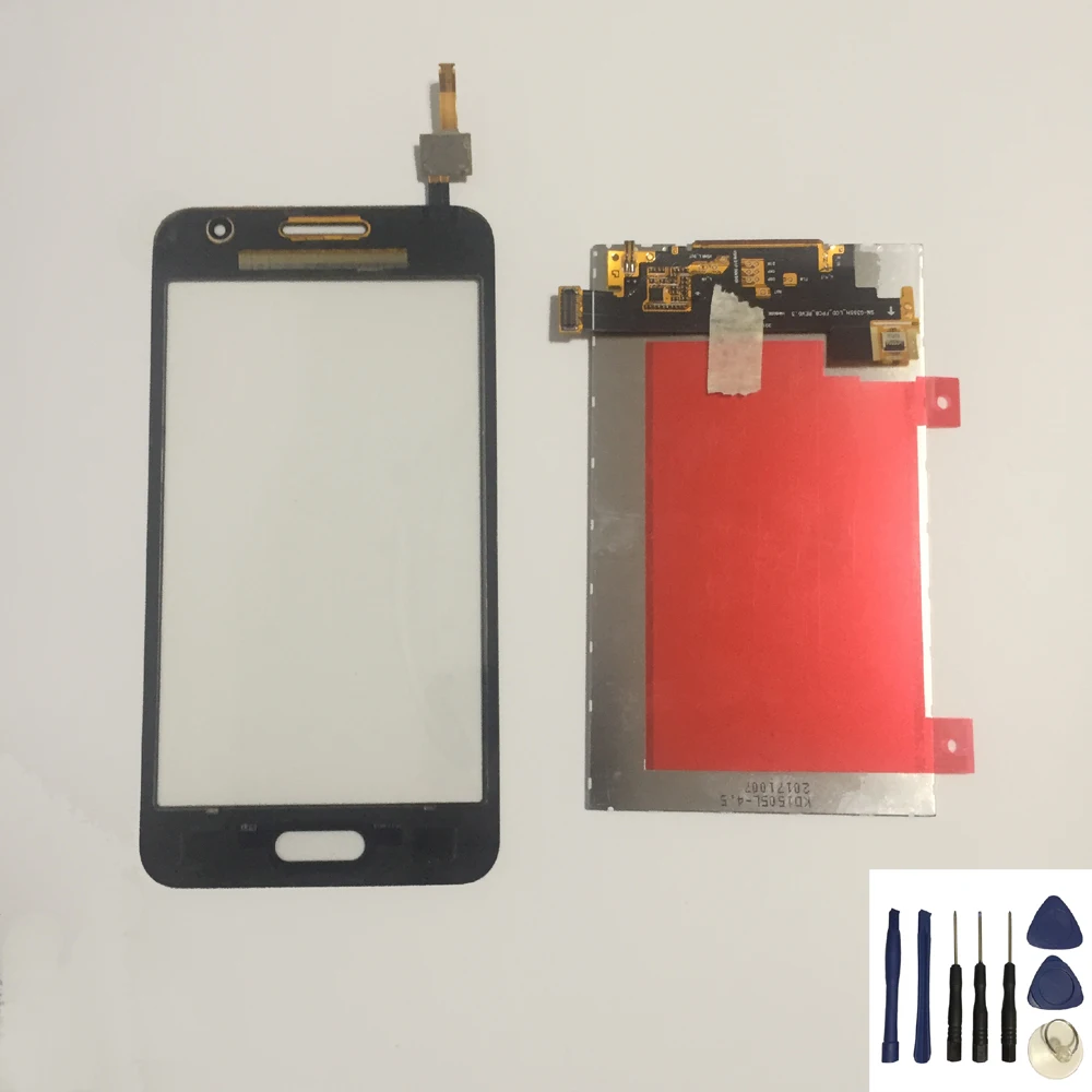 Для Samsung Galaxy Core 2 G355 G355H G3559 G355M Duos Сенсорная панель дигитайзер + ЖК дисплей монитор