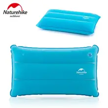 Naturehike наружная надувная подушка для кемпинга, складная подушка для путешествий, воздушная подушка из замши+ ПВХ, воздушный коврик, туристическое снаряжение, 85 г