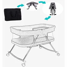 Портативная детская кроватка дорожная складная кроватка для младенца сумка детская люлька-качалка многофункциональная детская игровая площадка Детское гнездо 8865