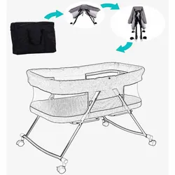 Portable Baby Crib Nursery Travel Folding Baby Bed Bag Infant Toddler Cradle Multifunction Baby Play Bed Baby Nest 8865 Portable Baby Crib Nursery Travel Folding Baby Bed Bag Infant Toddler Cradle Multifunction Baby Play Bed Baby Nest 8865