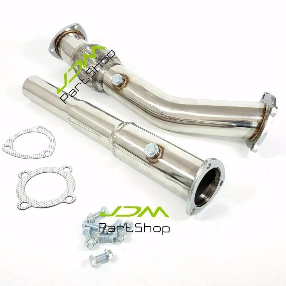 3 &quotTurbo Downpipe Down Pipe нержавеющая сталь для Volkswagen Jetta Beetle Golf GTi MK4 /Audi A3 TT 1.8L 1 8 T