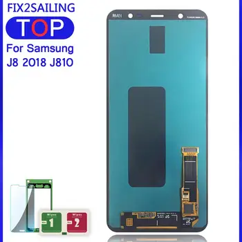 

Lcds For Samsung Galaxy J8 2018 J810 Screen LCD Display Touch Screen Screen Adjust Brightness Pancel SM-J810 Replacement