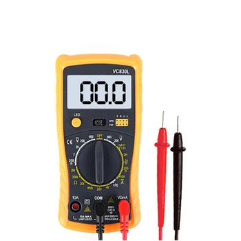 

Digital Display Multimeter Digital Backlight Burn-proof Digital Multimeter Electrical Multimeter Circuit Detector