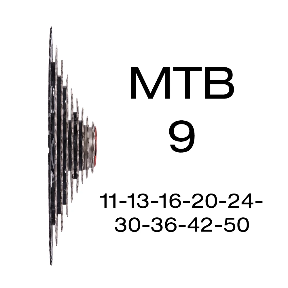 ZTTO горный велосипед 9 скоростей кассета 11-50 т широкое соотношение MTB велосипед 9 S свободного хода совместим с M430 M4000 M590