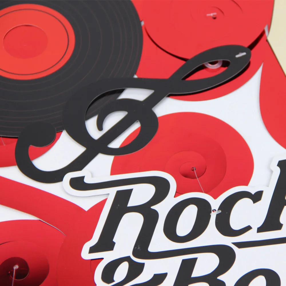 (10pc/pkg) Rock Metallic Foil Hanging Swirls Rock n' Roll Whirls Musical Party Decorations Birthday Party (10pc/pkg) Rock Metallic Foil Hanging Swirls Rock n' Roll Whirls Musical Party Decorations Birthday Party