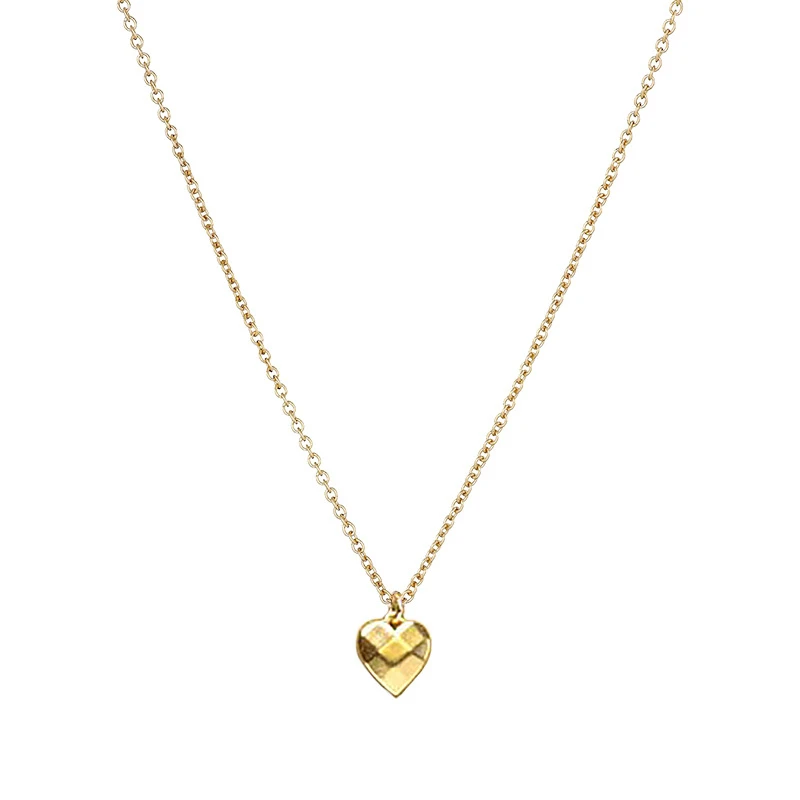 tiny heart necklace