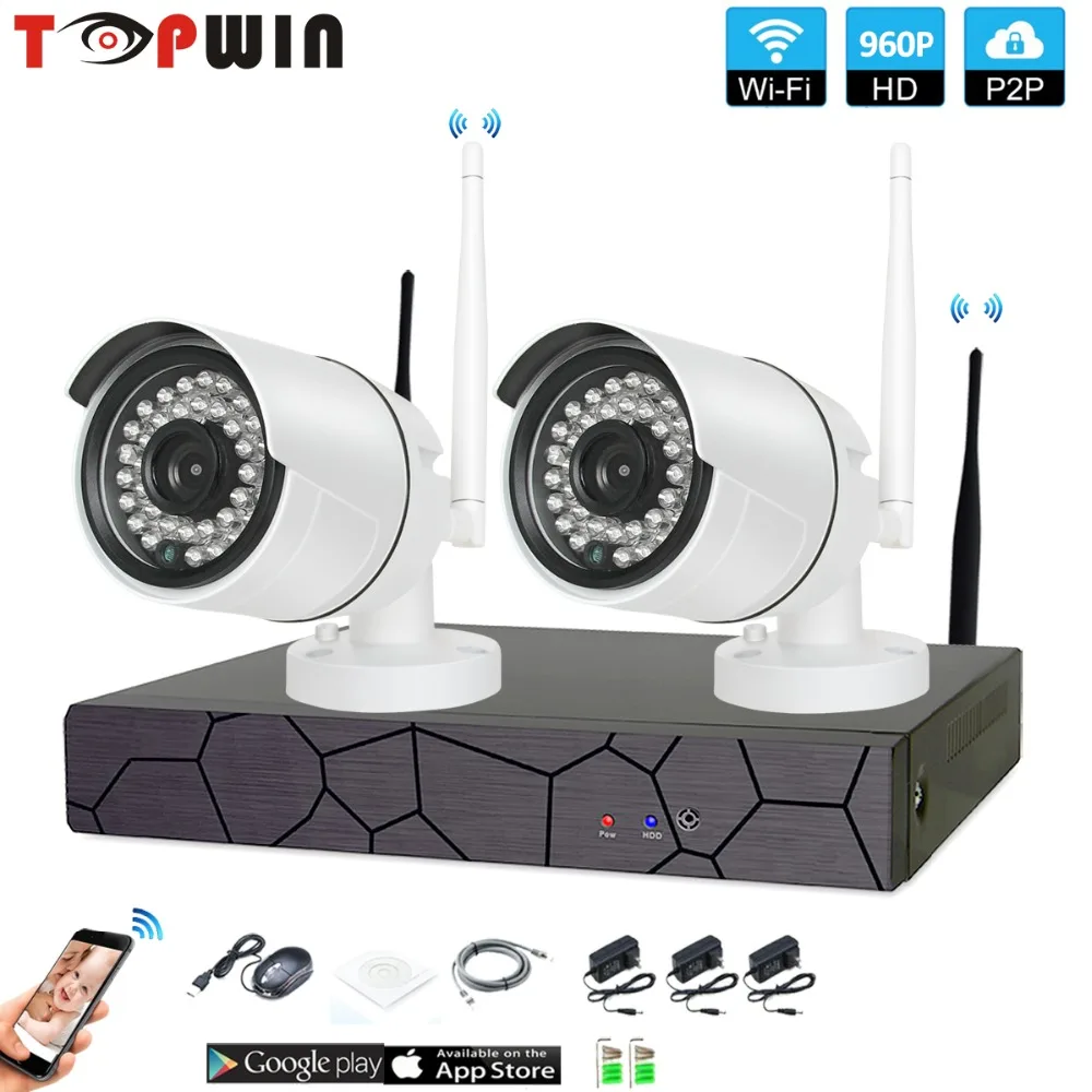 2CH 1080P HD Wireless NVR Kit P2P 960P Indoor Outdoor IR Night Vision Security 1.3MP IP Camera WIFI CCTV System 2CH 1080P HD Wireless NVR Kit P2P 960P Indoor Outdoor IR Night Vision Security 1.3MP IP Camera WIFI CCTV System