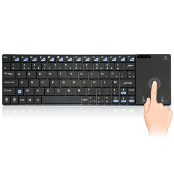 

Genuine Zoweetek Mini i12plus 2.4G Wireless French Keyboard with Touchpad Teclado For TV BOX Android PC Game Keyboard