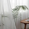 White Tulle Curtains for Living Room Decoration Modern Chiffon Solid Sheer Voile Kitchen Curtain ► Photo 2/6