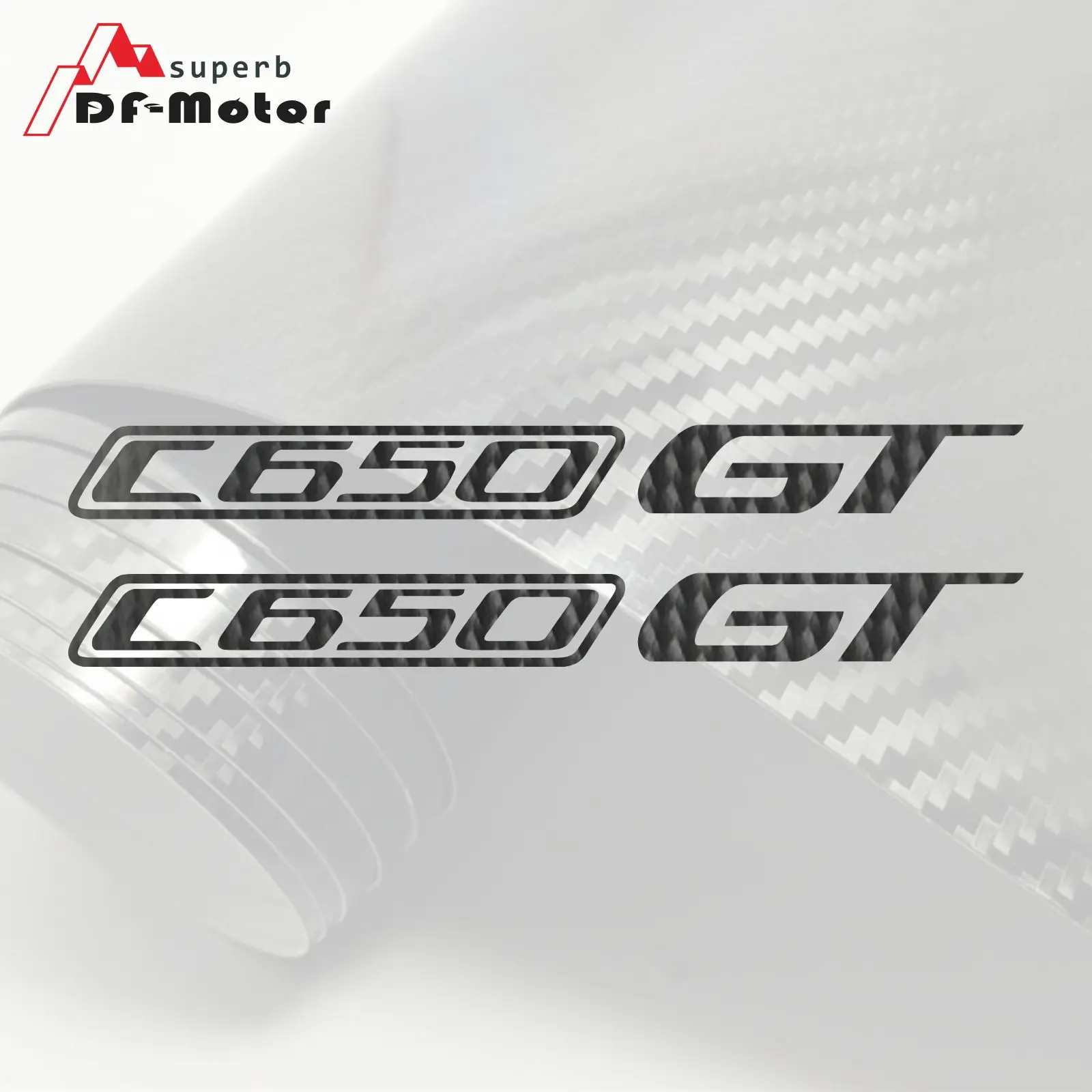 

8Inch 5D Carbon Fiber Sticker Decal Motorcycle Car Sticker Wheels Fairing Helmet Sticker DIY Fit for BMW C650GT