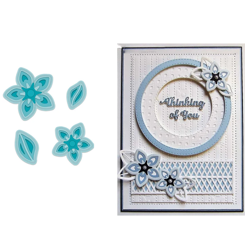 

Flower Leaves Metal Cutting Die Scrapbooking Template Card Album Making DIY Stencil Embossing Craft Decor Animal New Dies 2019