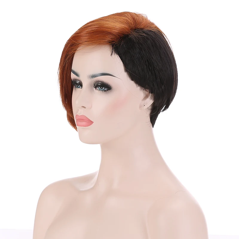 HAIRJOY Женские синтетические парики натуральные черные волосы парик 6 цветов доступны