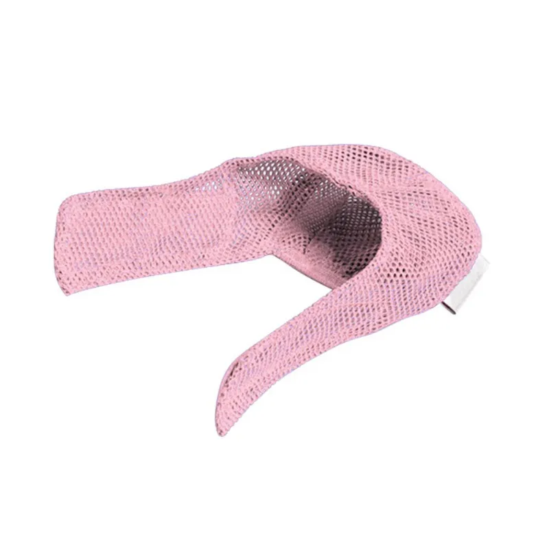 Аксессуары для домашних животных кошачьи мордочки анти-кусая для кошек тренировочная маска дышащая сетка инструмент для ухода - Цвет: Розовый