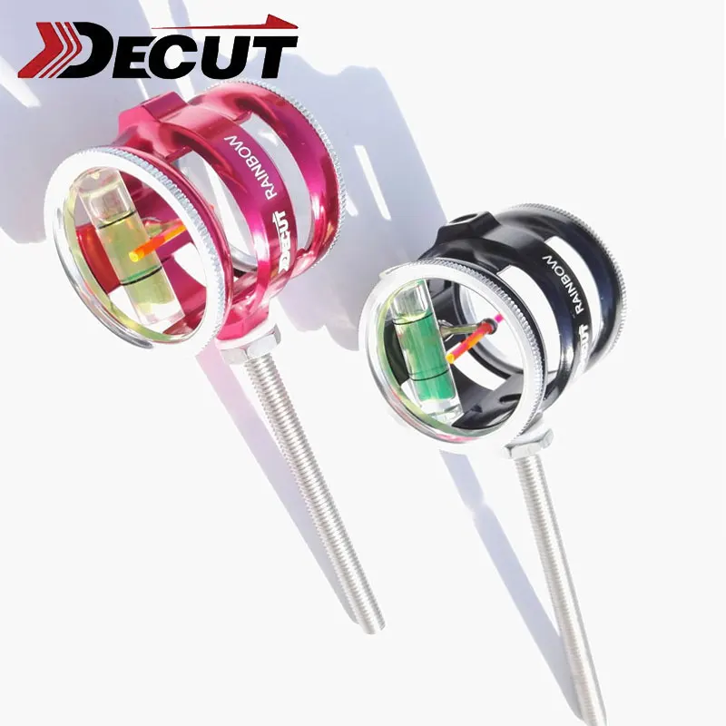 Scope 4x/6x/8x magnification compound Bow Sight Optical Fiber 1 Pin