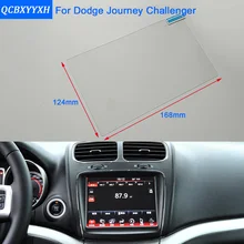 Автомобильный стиль 8,4 дюймов gps навигационный экран Стальная Защитная пленка для Dodge Journey Challenger контроль ЖК-экрана автомобиля стикер