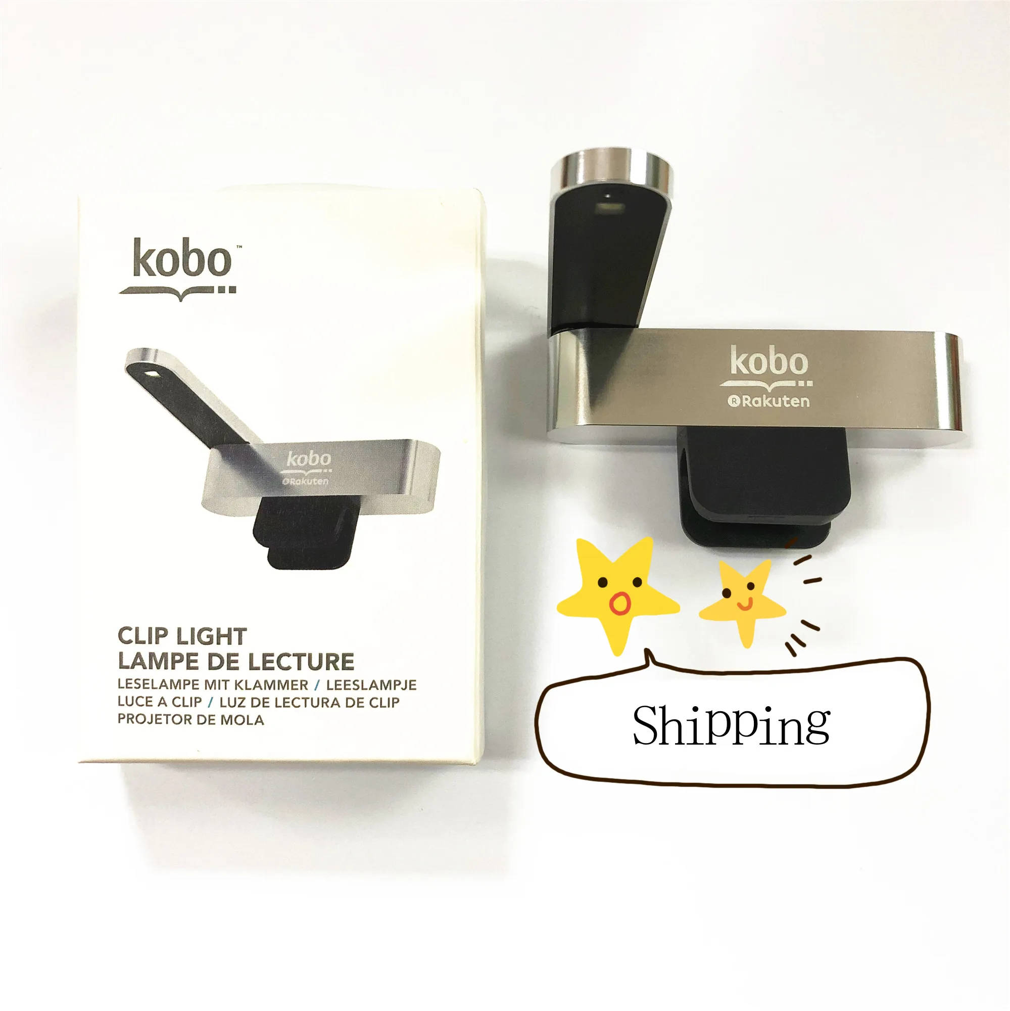 

Clip Light fit for Kindle 5/8 or Kobo touch/mini For most ebook reader that without front light