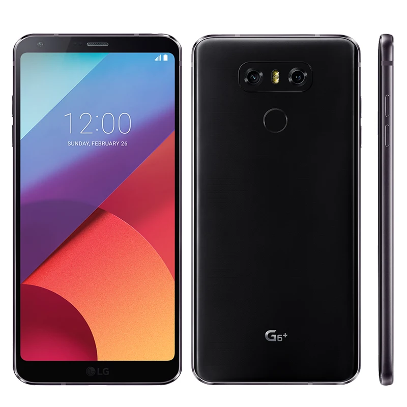 Desbloqueado LG G6 teléfono móvil 4G RAM G6 + H870DSU 128G ROM Quad-core 4G LTE Dual SIM 5,7 pulgadas pantalla 3300 mAh teléfono móvil 13MP