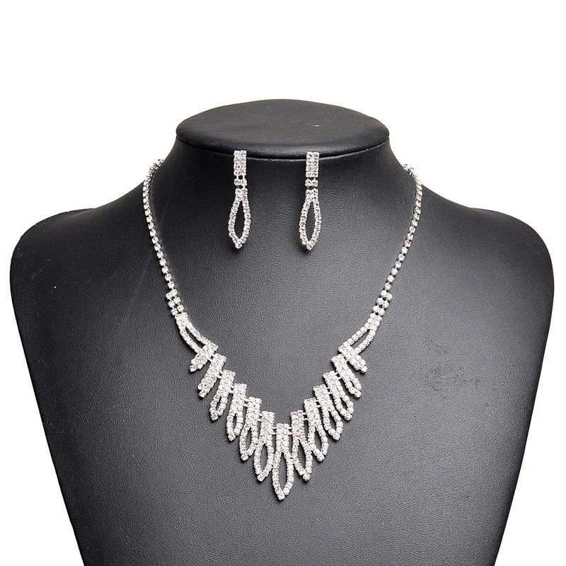 Jewelry & Accessories,Fashion Jewelry Sets. Bridal jewelry, Wedding jewelry, Zircon necklace earrings set Jewelry & Accessories,Fashion Jewelry Sets. Bridal jewelry, Wedding jewelry, Zircon necklace earrings set