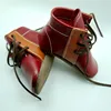 Spring Handmade Genuine Leather Baby Gils Boots Mixed Colors First Walkers Cowhide Lace-up Baby Moccasins Boy Shoes 2