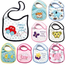Новинка года, 20 видов стилей, хлопковый слюнявчик для младенца, полотенца для мальчиков и девочек, водонепроницаемая одежда для новорожденных, аксессуары с героями мультфильмов