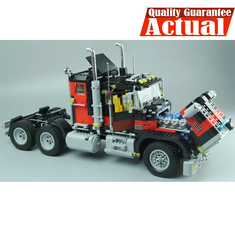 

Lepin 21015 1743Pcs Creative Series The American Black Cat Truck Set 5571 Technic Building Blocks Bricks Children Toys boys Gift