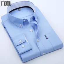MOGU платье рубашка мужская качественная брендовая одежда приталенная Мужская рубашка с длинными рукавами Мужская Размер C15-4