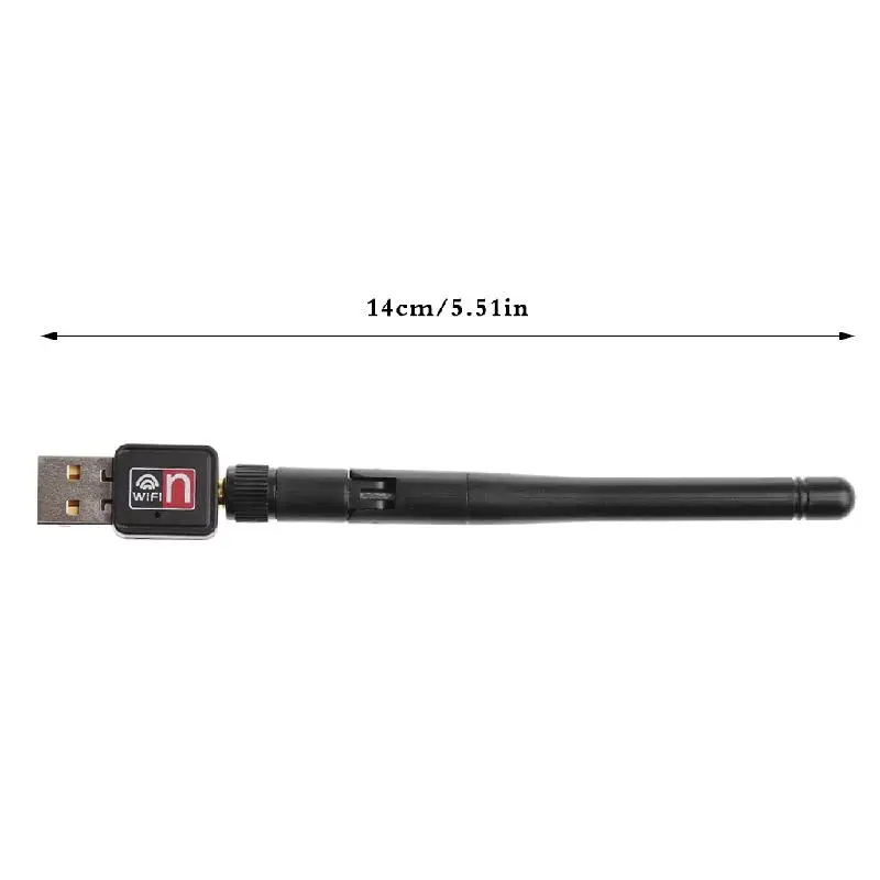 802.11n/g/b 150 Мбит/с USB2.0 сети LAN Card Wi-Fi Беспроводной адаптер с антенной ABS + металл USB Wi-Fi беспроводной адаптер