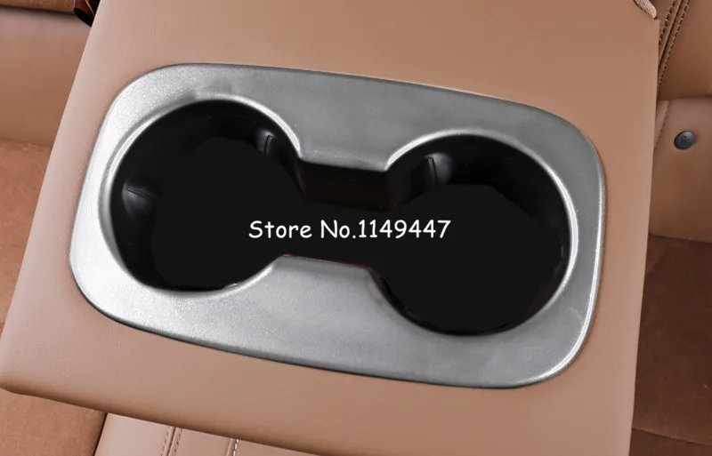 

for Vauxhall Insignia / Opel Insignia 2nd Generation 2017-2018 Car Styling Interior Stainless Water Cup Holder Frame Cover 1*