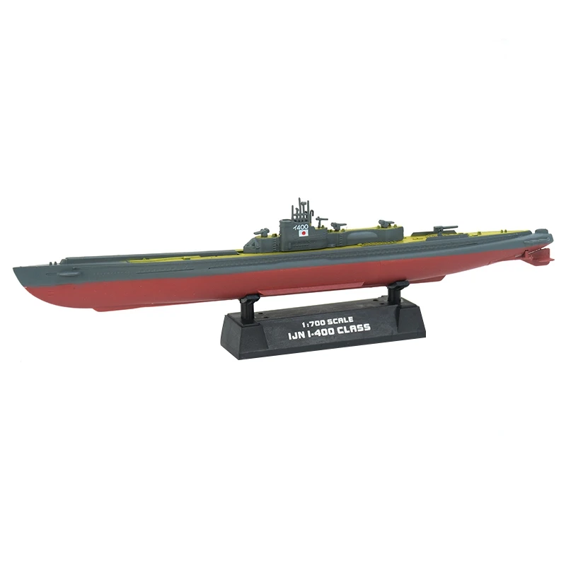 

1:700 scale pre-built I-400-class Sentoku submarine IJN WWII Imperial Japanese Navy hobby collectible finished plastic model