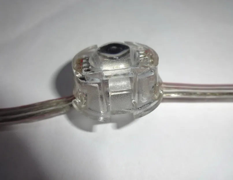 50pcs DC5V 20mm diameter WS2811 5050 SMD pixel module;IP68 rated;transparent wire;with len