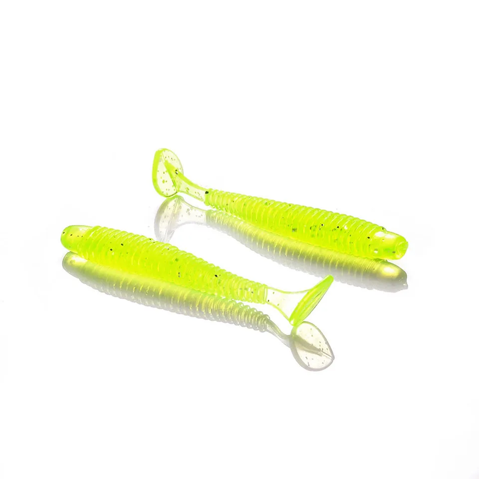 12 шт./лот 2,2 г 7 см мягкие приманки крючки Япония Shad червь Swimbaits джиг голова нахлыстом силиконовая резиновая приманка для рыбалки Pesca - Цвет: 8