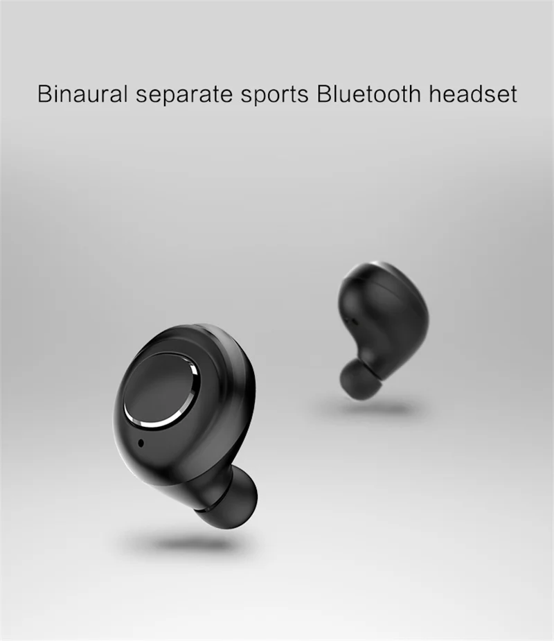 Новые наушники Bluetooth 5,0 TWS беспроводные наушники спортивные наушники гарнитура настоящие наушники с микрофоном