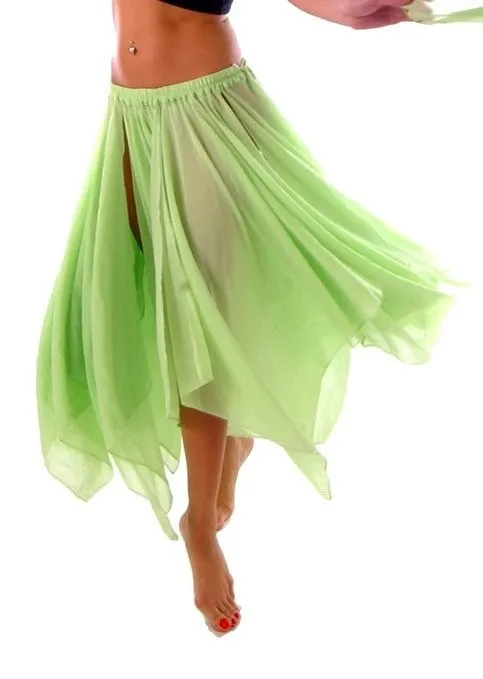 Женская Макси Длинная юбка для танца живота Дамский Летний стиль размера плюс 3XS-8XL шифоновые юбки для танцев черный/белый/красный/зеленый/желтый/серый