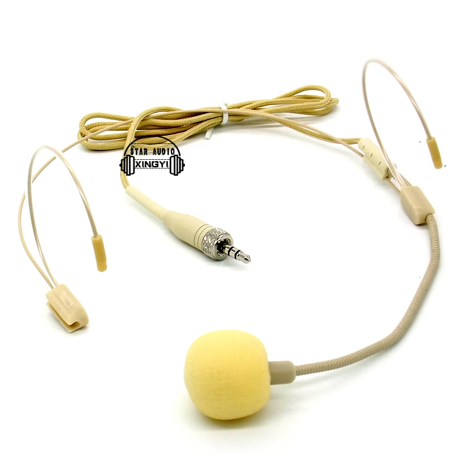 خفي 3.5 ملليمتر جاك برغي قفل headworn ميكروفون earset سماعة ستيريو ميكروفون ل اسلكي bodypack الارسال ew100 ew300 g3 خفي 3.5 ملليمتر جاك برغي قفل headworn ميكروفون earset سماعة ستيريو ميكروفون ل اسلكي bodypack الارسال ew100 ew300 g3