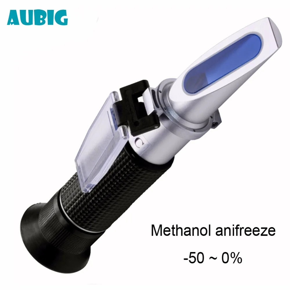 

AUBIG -50~0 HCHO Methanol Freezing Point Meter Refractometer CH2O Methanol Antifreezing Solution Concentration Tester Instrument
