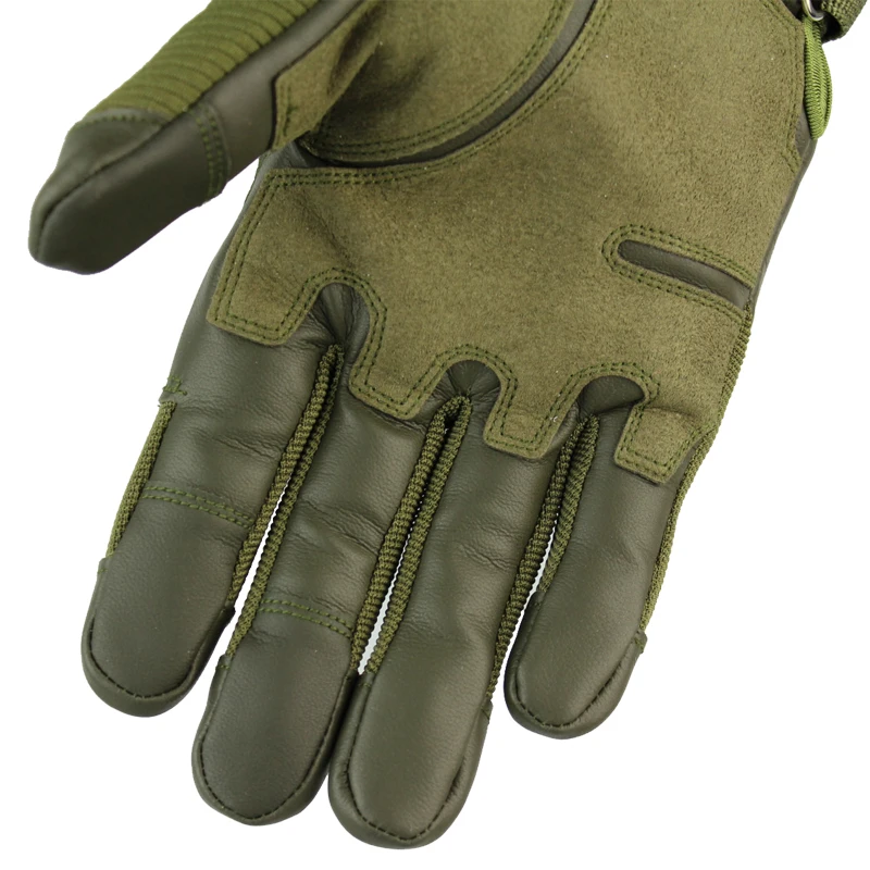 Военные тактические перчатки с сенсорным экраном и жесткой резиновой окантовкой на концах пальцев, армейские перчатки для пейнтбола, стрельбы, страйкбола, велосипеда из искусственной кожи для мужчин